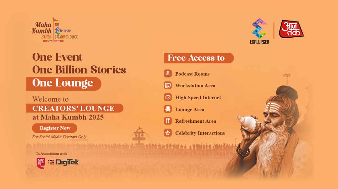 Aaj Tak and Explurger Launch Creators