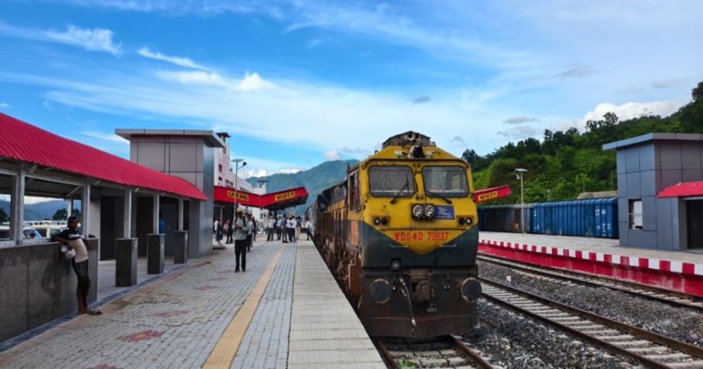 PM Modi Flags Off Mizoram’s Maiden Railway Line