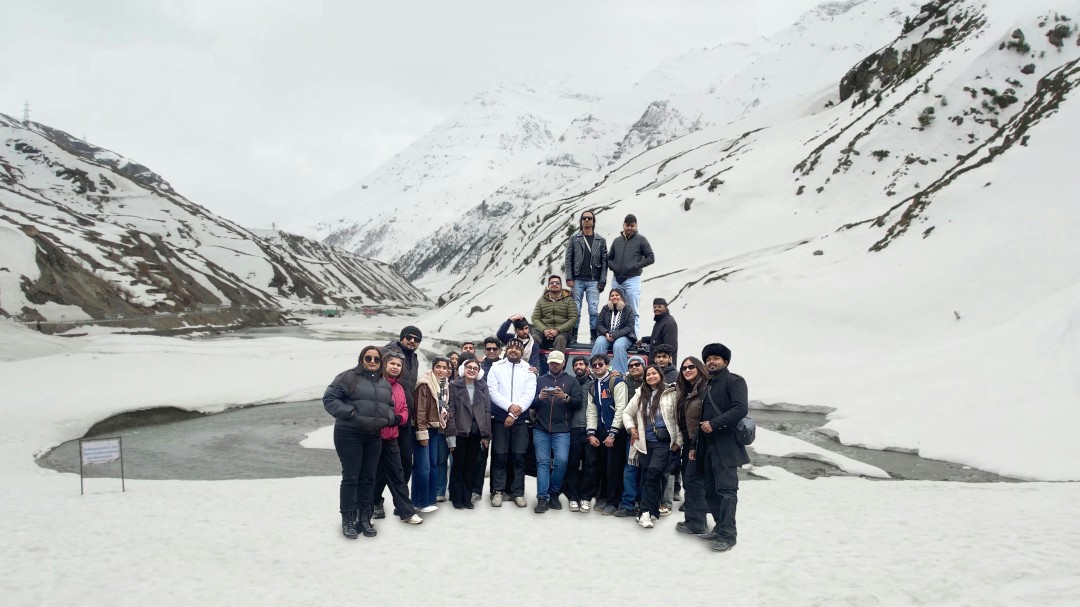 Explurger & Moustache Group Host Creator Connect in Manali