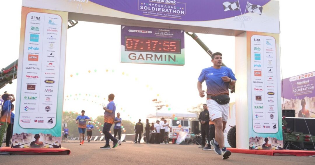 Explurger Powers Hyderabad Soldierathon as Official Social Media Partner | Civilians & Soldiers Run Side by Side