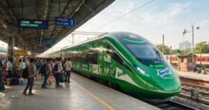 India's First Privately Branded 'Sprite Tejas Express'