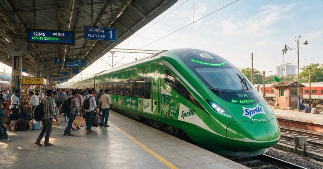 India's First Privately Branded 'Sprite Tejas Express'